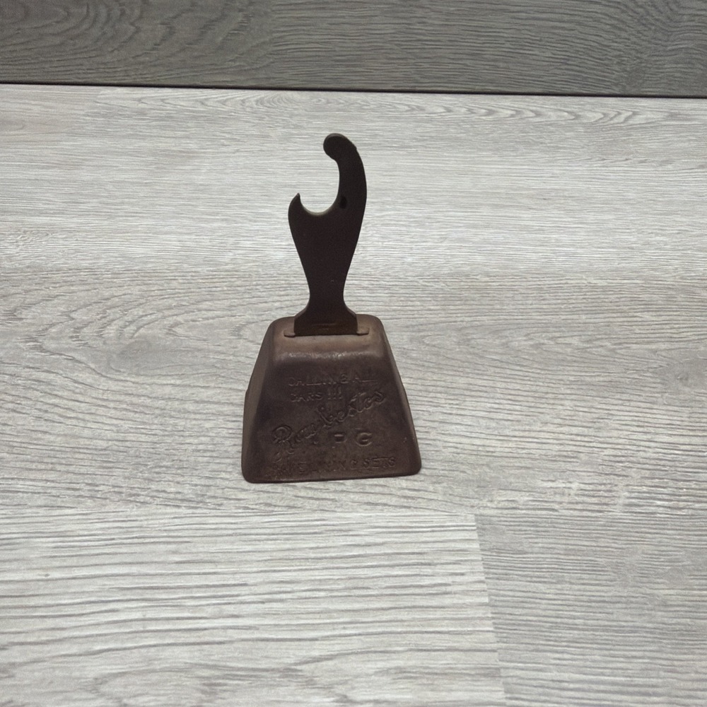 Vintage Raybestos Brake Lining - Bottle‎ Opener / Bell Advertising Bell VTG